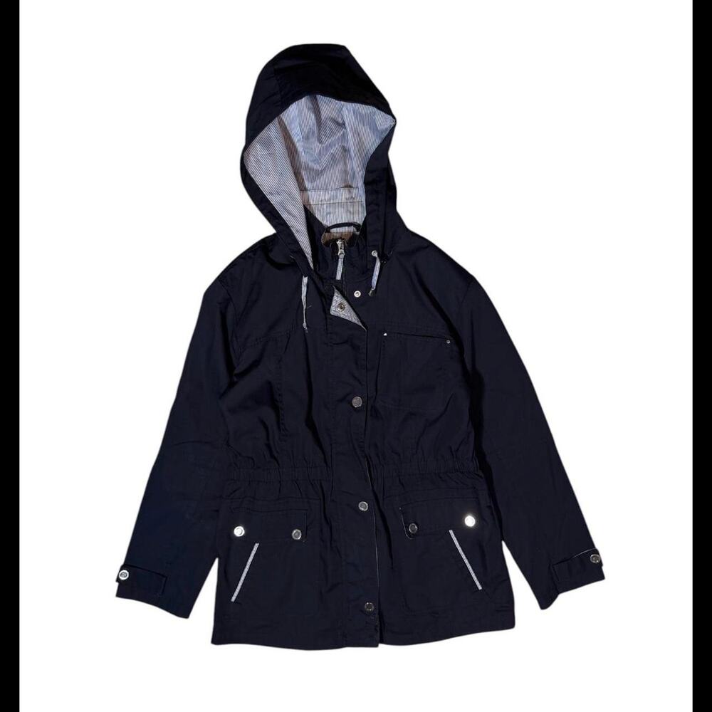 Mackintosh navy rain jacket with